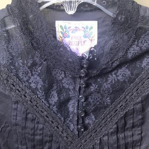 Free People lace top